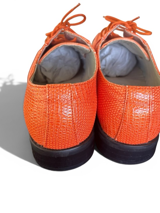 Viotti Orange Men\'s Lace-Up Derby Shoes main image 11